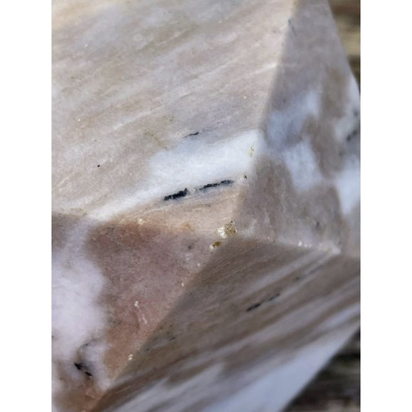 Vintage marble Geometric Paperweight Desk Decor - Picture 7 of 14